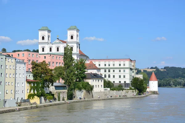 Passau Allemagne Vue Dans Ville Historique Passau Bavière Allemagne — Photo