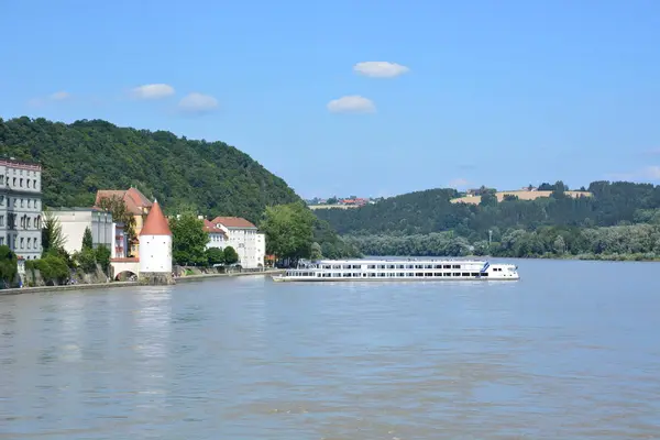 Passau Allemagne Vue Dans Ville Historique Passau Bavière Allemagne — Photo