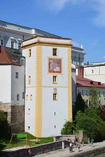 Passau Tyskland Vyn Den Historiska Staden Passau Bayern Tyskland — Stockfoto