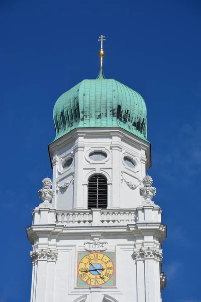 Passau Duitsland Weergave Historische Stad Passau Beieren Duitsland — Stockfoto