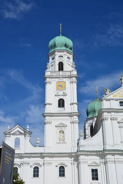 Passau Duitsland Weergave Historische Stad Passau Beieren Duitsland — Stockfoto