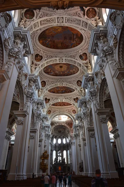 Passau Alemania Vista Histórica Ciudad Passau Baviera Alemania — Foto de Stock