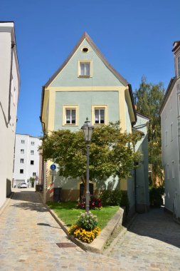 Tarihi şehir, Passau, Bavyera, Almanya görünümünde Passau, Almanya