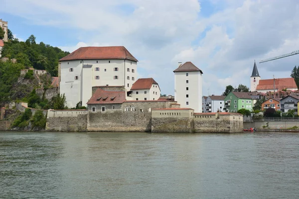 Passau Allemagne Vue Dans Ville Historique Passau Bavière Allemagne — Photo
