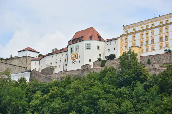 Passau Alemania Vista Histórica Ciudad Passau Baviera Alemania —  Fotos de Stock