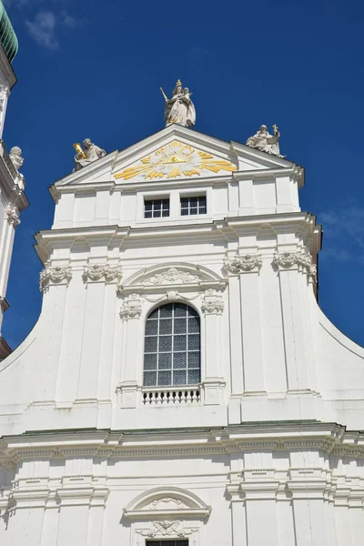 Passau Alemanha Vista Para Cidade Histórica Passau Baviera Alemanha — Fotografia de Stock