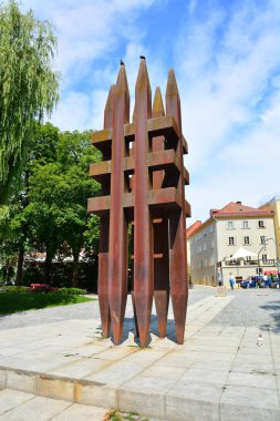 Tarihi şehir, Passau, Bavyera, Almanya görünümünde Passau, Almanya