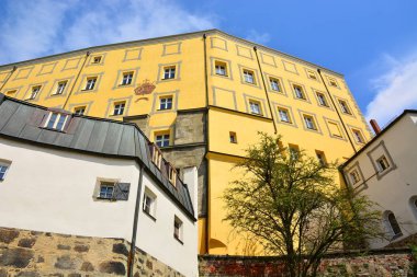 Tarihi şehir, Passau, Bavyera, Almanya görünümünde Passau, Almanya