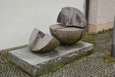 Tarihi şehir, Passau, Bavyera, Almanya görünümünde Passau, Almanya