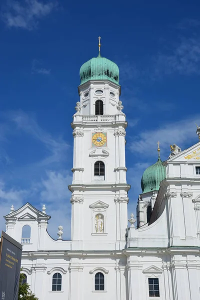 Passau Duitsland Weergave Historische Stad Passau Beieren Duitsland — Stockfoto