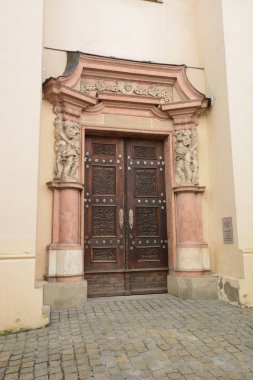 Tarihi şehir, Passau, Bavyera, Almanya görünümünde Passau, Almanya