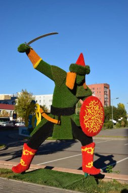 Görünümünde Astana, Kazakistan, Expo 2017 dizi başkenti