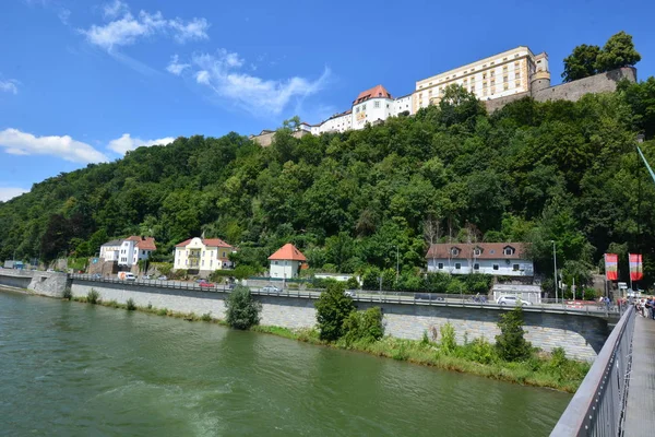 Passau Allemagne Vue Dans Ville Historique Passau Bavière Allemagne — Photo