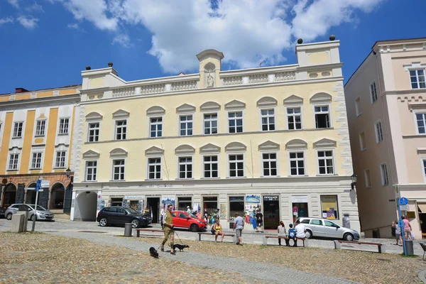 Passau Tyskland Vyn Den Historiska Staden Passau Bayern Tyskland — Stockfoto