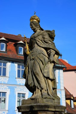 Bamberg şehir tarihi, Bavyera, bölge üst Franconia, Almanya görünümünde Bamberg, Almanya