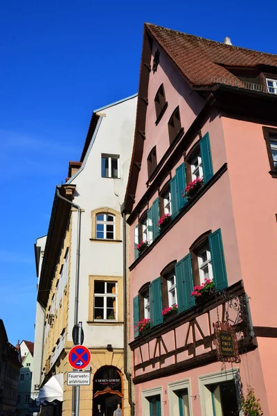 Bamberg Alemanha Vista Para Cidade Histórica Bamberg Baviera Região Alta — Fotografia de Stock