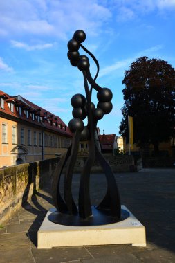 Bamberg şehir tarihi, Bavyera, bölge üst Franconia, Almanya görünümünde Bamberg, Almanya