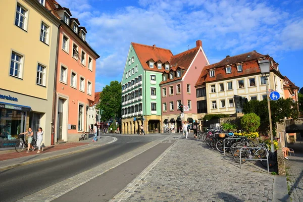 Bamberg Německo Pohled Historickém Centrum Bambergu Bavorsko Region Horní Franky — Stock fotografie
