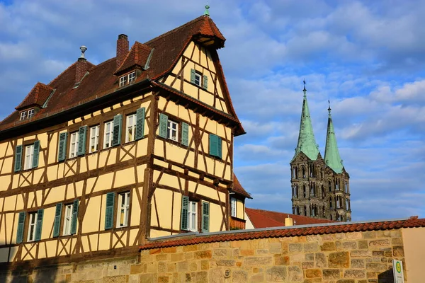 Bamberg Allemagne Vue Dans Ville Historique Bamberg Bavière Région Haute — Photo