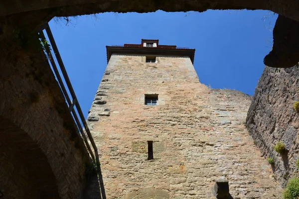 Rothenburg Alemania Vista Ciudad Histórica Rothenburg Tauber Baviera Región Franconia — Foto de Stock