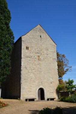 Rothenburg tarihi kasaba Tauber, Bavyera, bölgesindeki orta Franconia, Almanya görünümünde Rothenburg, Almanya