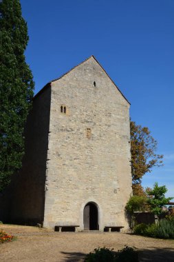 Rothenburg tarihi kasaba Tauber, Bavyera, bölgesindeki orta Franconia, Almanya görünümünde Rothenburg, Almanya