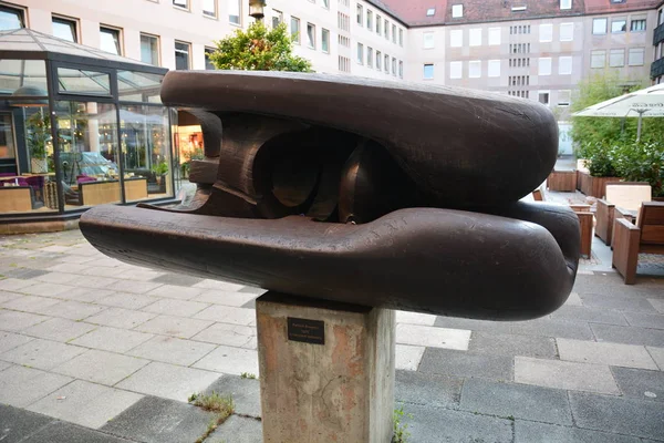 在纽伦堡的城市 巴伐利亚 德国的看法 — 图库照片