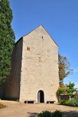 Rothenburg tarihi kasaba Tauber, Bavyera, bölgesindeki orta Franconia, Almanya görünümünde Rothenburg, Almanya