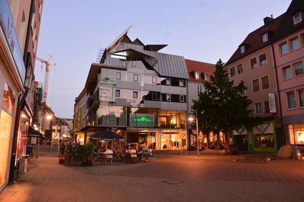 Vue Dans Ville Nuremberg Bavière Allemagne — Photo