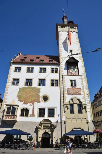 Vue Dans Ville Wrzburg Bavière Région Basse Franconie Allemagne — Photo