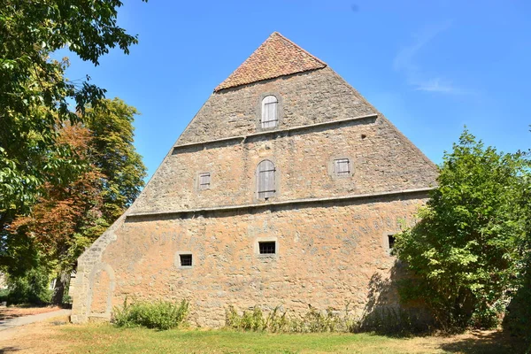 Zobacz Rothenburg Niemcy Zabytkowym Mieście Rothenburg Region Tauber Bawarii Środkowa — Zdjęcie stockowe