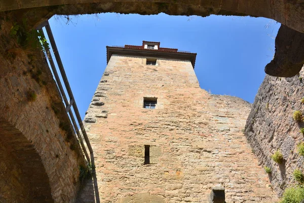 Rothenburg Germany View Historical Town Rothenburg Tauber Bavaria Region Middle — Stock Photo, Image