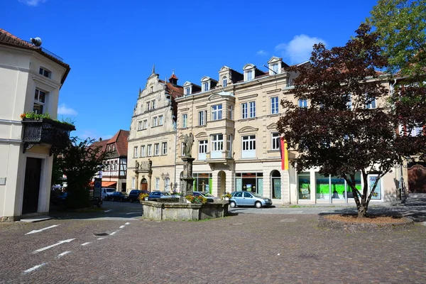 Kronach Alemanha Vista Cidade Histórica Kronach Baviera Região Alta Franconia — Fotografia de Stock