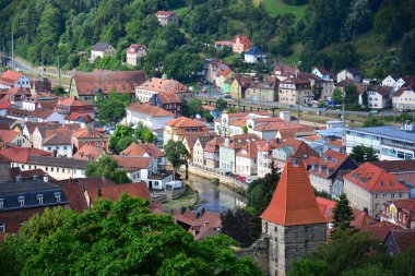 Kronach, Almanya tarihi Kronach kasabası, Bavaria, bölge Upper Franconia, Almanya