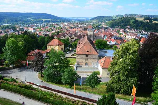 Kronach Alemania Vista Histórica Ciudad Kronach Baviera Región Alta Franconia —  Fotos de Stock