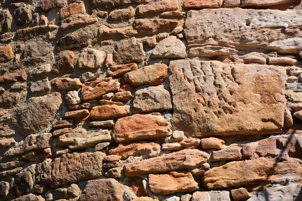 Muro Piedra Histórica Para Ser Utilizado Como Fondo — Foto de Stock