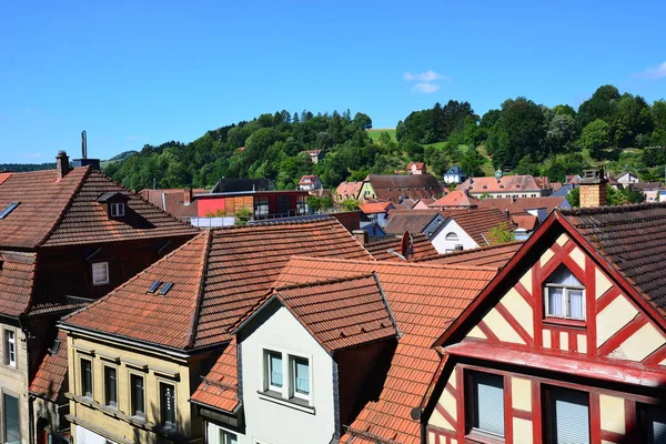 Kronach Alemanha Vista Cidade Histórica Kronach Baviera Região Alta Franconia — Fotografia de Stock