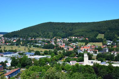 Tarihi şehir Kulmbach, Bavyera, bölgede üst Franconia, Almanya görüntülemek