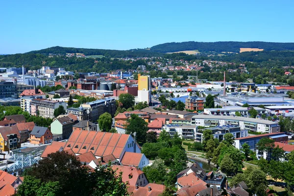 Vista Histórica Ciudad Kulmbach Baviera Región Alta Franconia Alemania —  Fotos de Stock