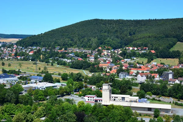 Blick Die Historische Stadt Kulmbach Bayern Oberfranken Deutschland — Stockfoto