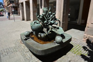 Tarihi şehir Kulmbach, Bavyera, bölgede üst Franconia, Almanya görüntülemek