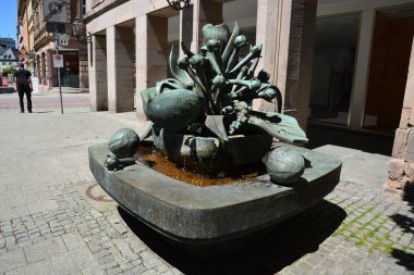 Tarihi şehir Kulmbach, Bavyera, bölgede üst Franconia, Almanya görüntülemek