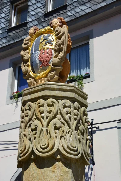 Vue Dans Ville Historique Kulmbach Bavière Région Haute Franconie Allemagne — Photo