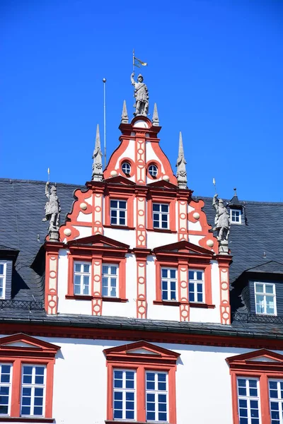 Vista Ciudad Coburgo Baviera Región Alta Franconia Alemania — Foto de Stock