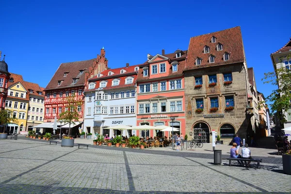 Zobrazit Městě Coburg Bavorsko Region Horní Franky Německo — Stock fotografie