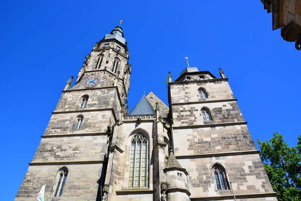 Vista Ciudad Coburgo Baviera Región Alta Franconia Alemania — Foto de Stock