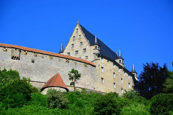 Blick Auf Veste Coburg Burg Bei Coburg Region Oberfranken Bayern — Stockfoto