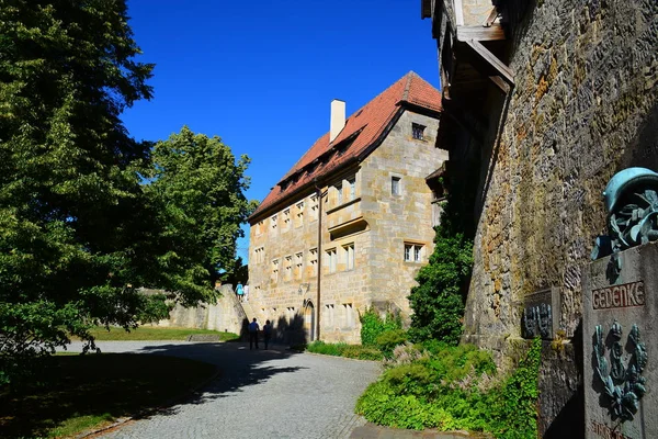 Vista Sobre Veste Coburg Castle Coburg Region Upper Franconia Baviera — Fotografia de Stock