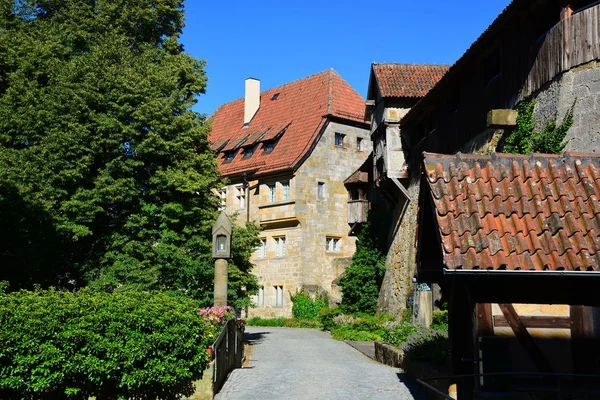 Kijk Veste Coburg Kasteel Buurt Van Coburg Regio Upper Franconia — Stockfoto