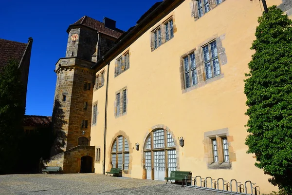 Visualizza Veste Coburg Castello Vicino Coburgo Regione Alta Franconia Baviera — Foto Stock